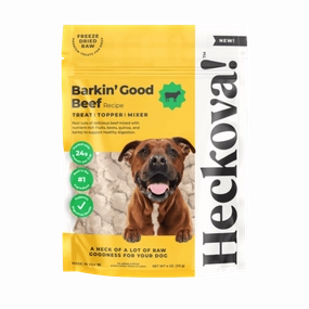 Heckova! Chop Barkin' Good Beef for Dogs 4oz Bag