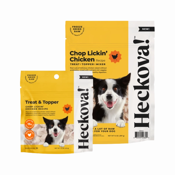 Heckova! Chop Lickin' Chicken for Dogs 14oz Bag