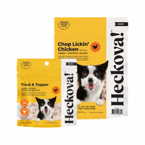 Heckova! Chop Lickin' Chicken for Dogs 14oz Bag