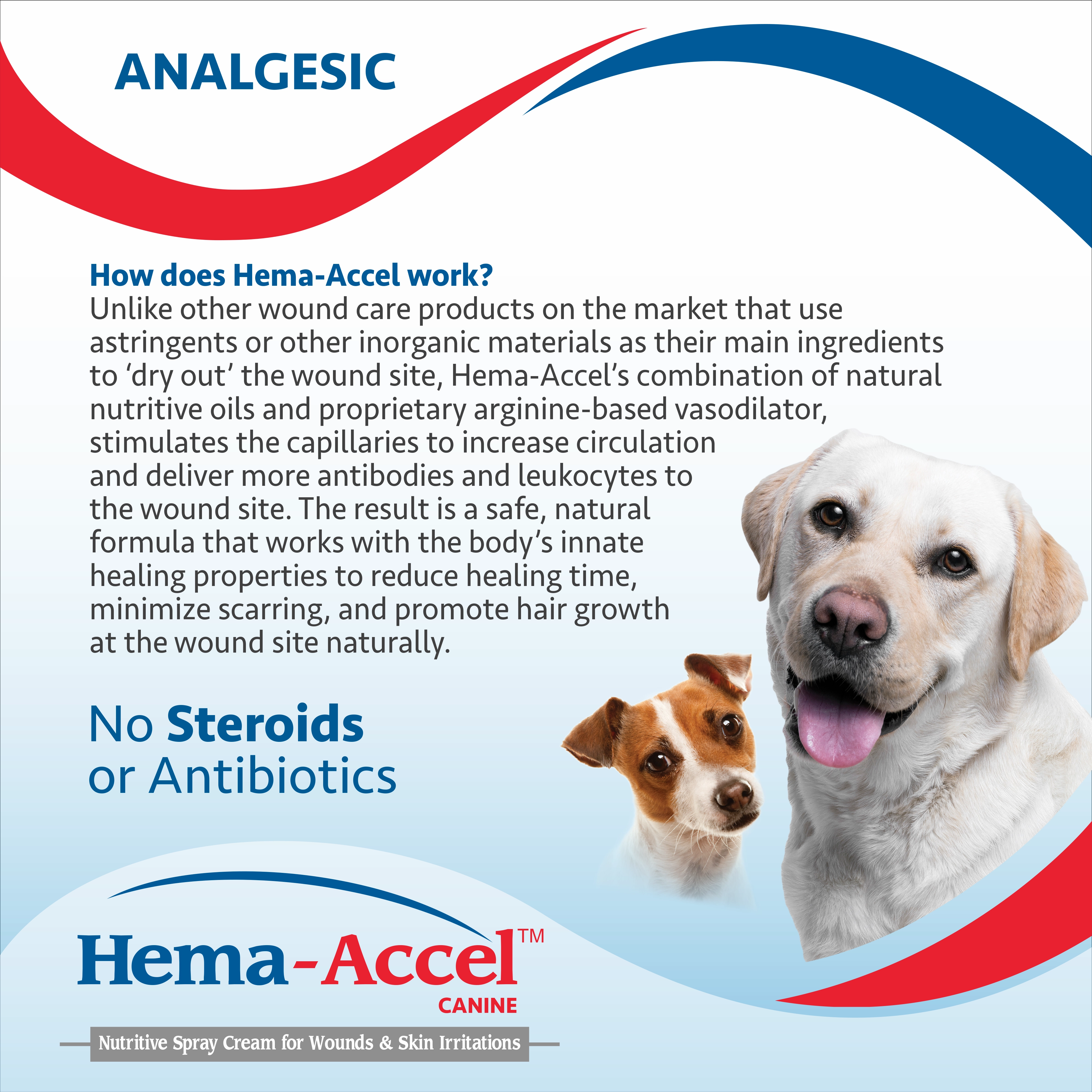 Hema-Accel Equine All Natural Wound Care Spray, 16 oz