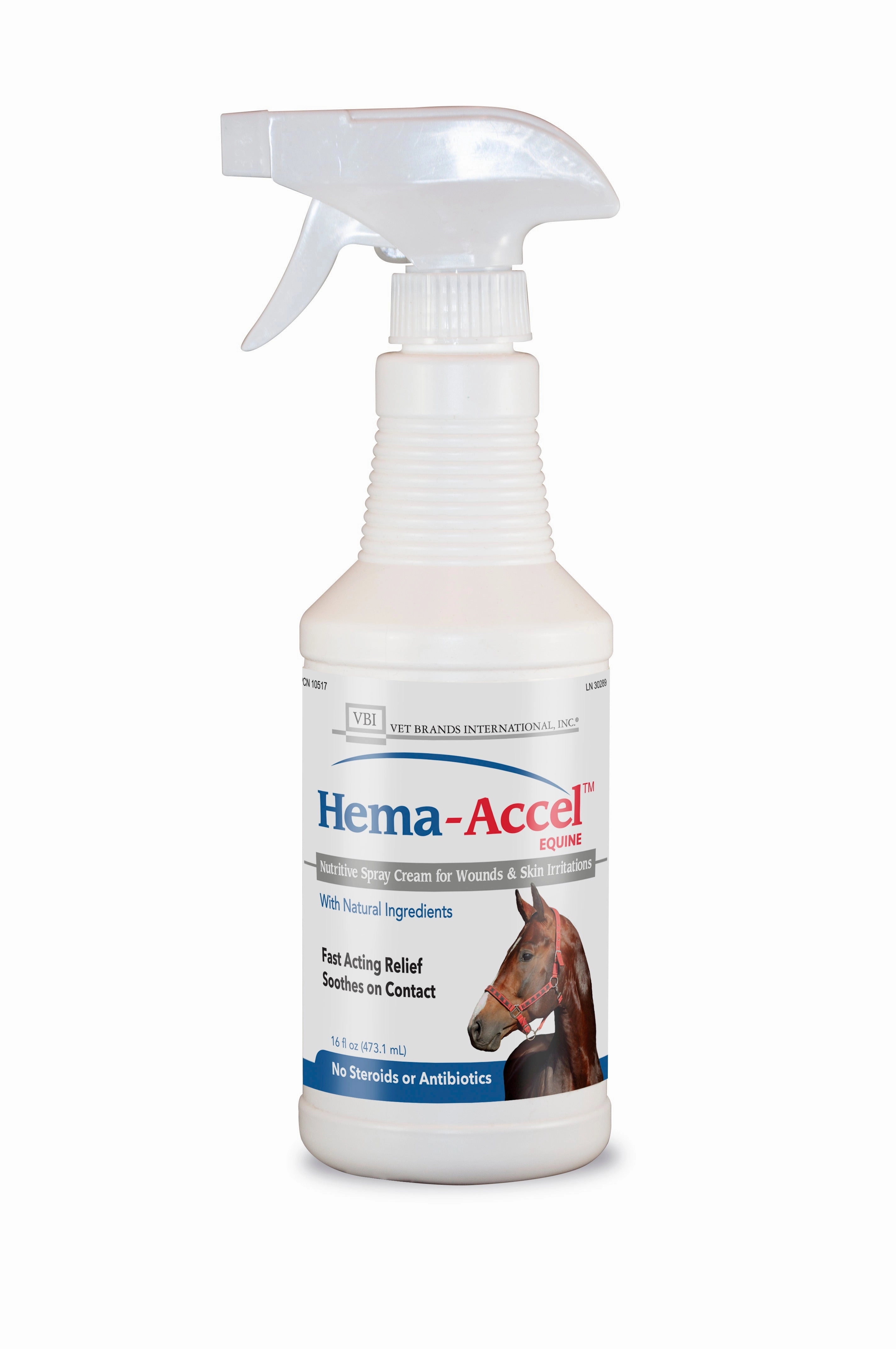 Hema-Accel Equine All Natural Wound Care Spray, 16 oz