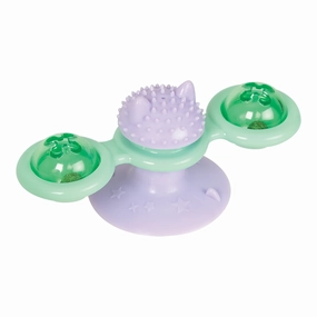 Hero Cat Toy Nala Whirly Bird Spinner Catnip Suction Cup Toy
