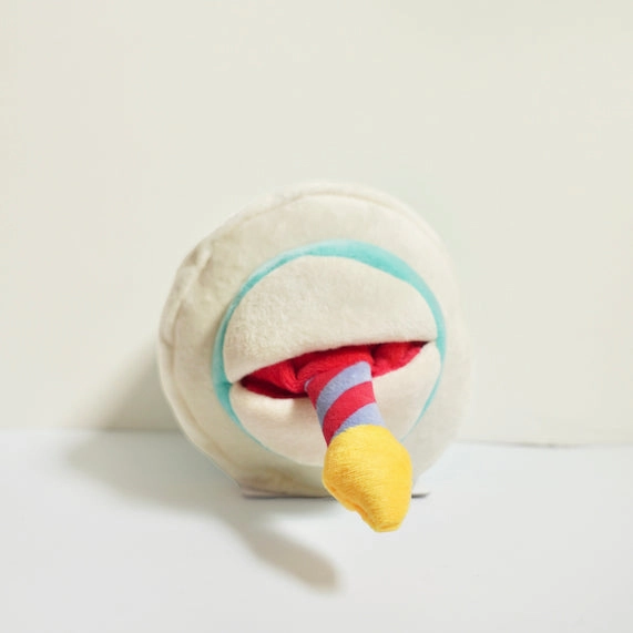 Hey Cuzzies Hide N Seek Birthday Cake Interactive Dog Toy