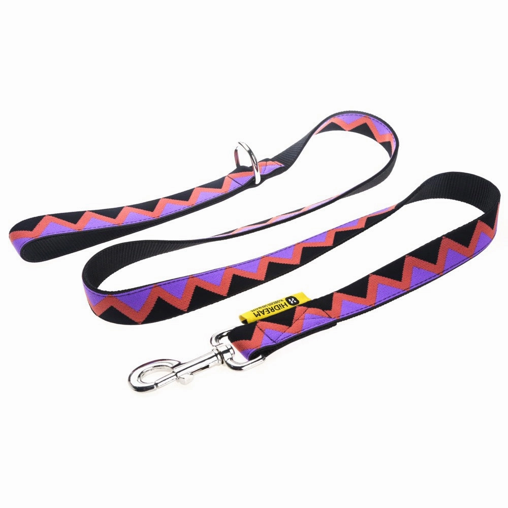 HiDREAM Rainbow Upgraded Dog Leash (Black)