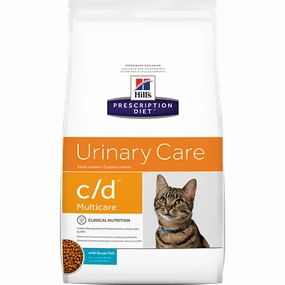 Hills Prescription Diet C/D Urinary Care Fish Dry Cat Food