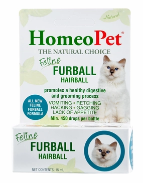 HomeoPet Feline Furball, 15 mL