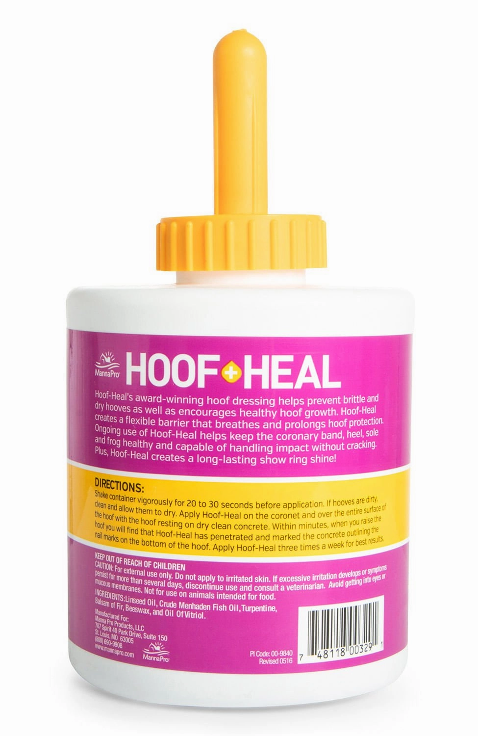 Hoof Heal Nourishing Hoof Dressing for Horses, Cattle, & Goats