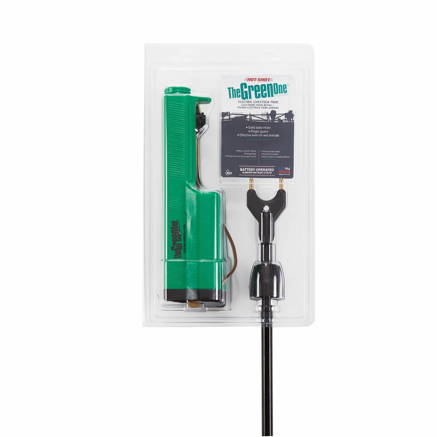 Hot-Shot Green Prod With Shaft - Battery Operated