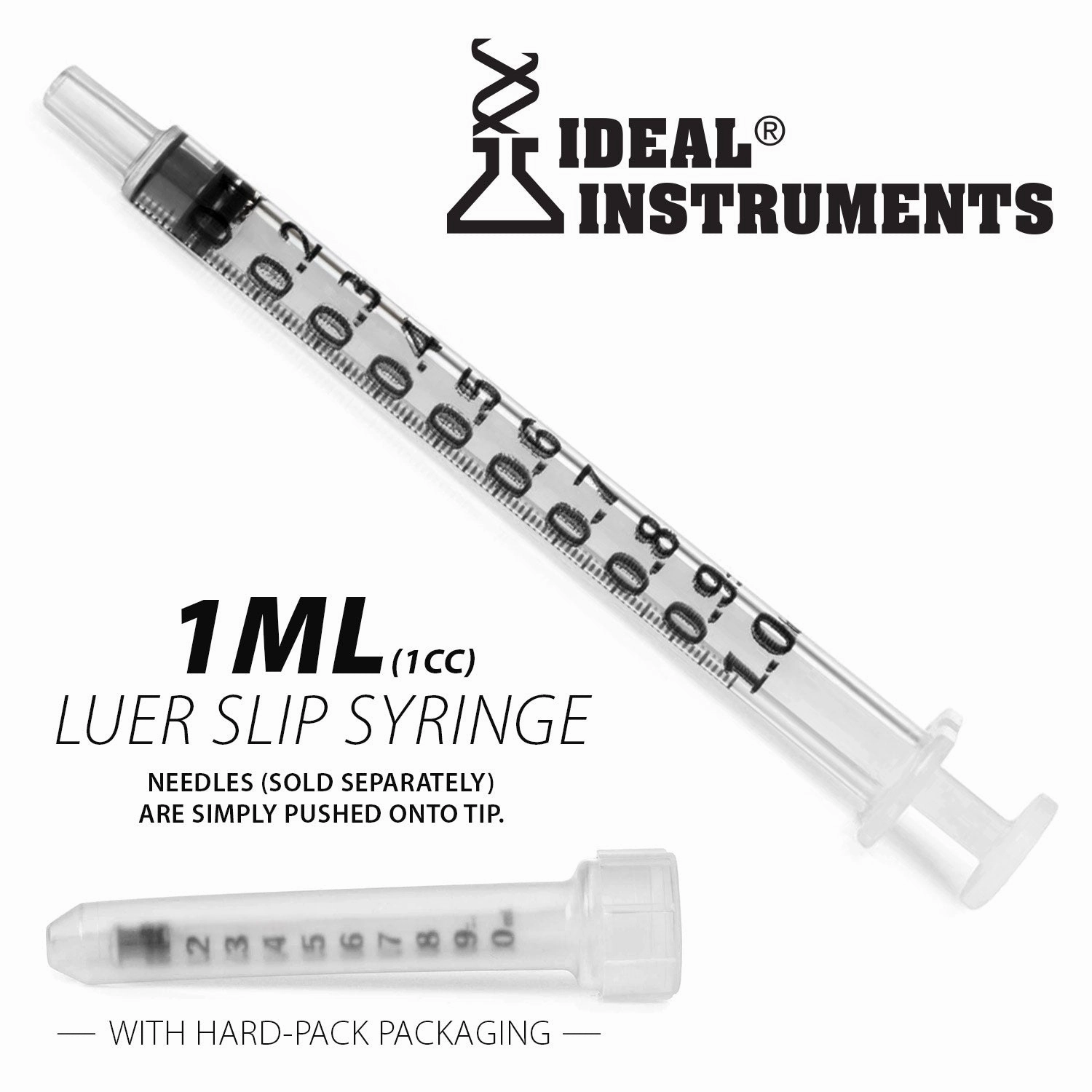Ideal Luer Slip Syringes, Boxes