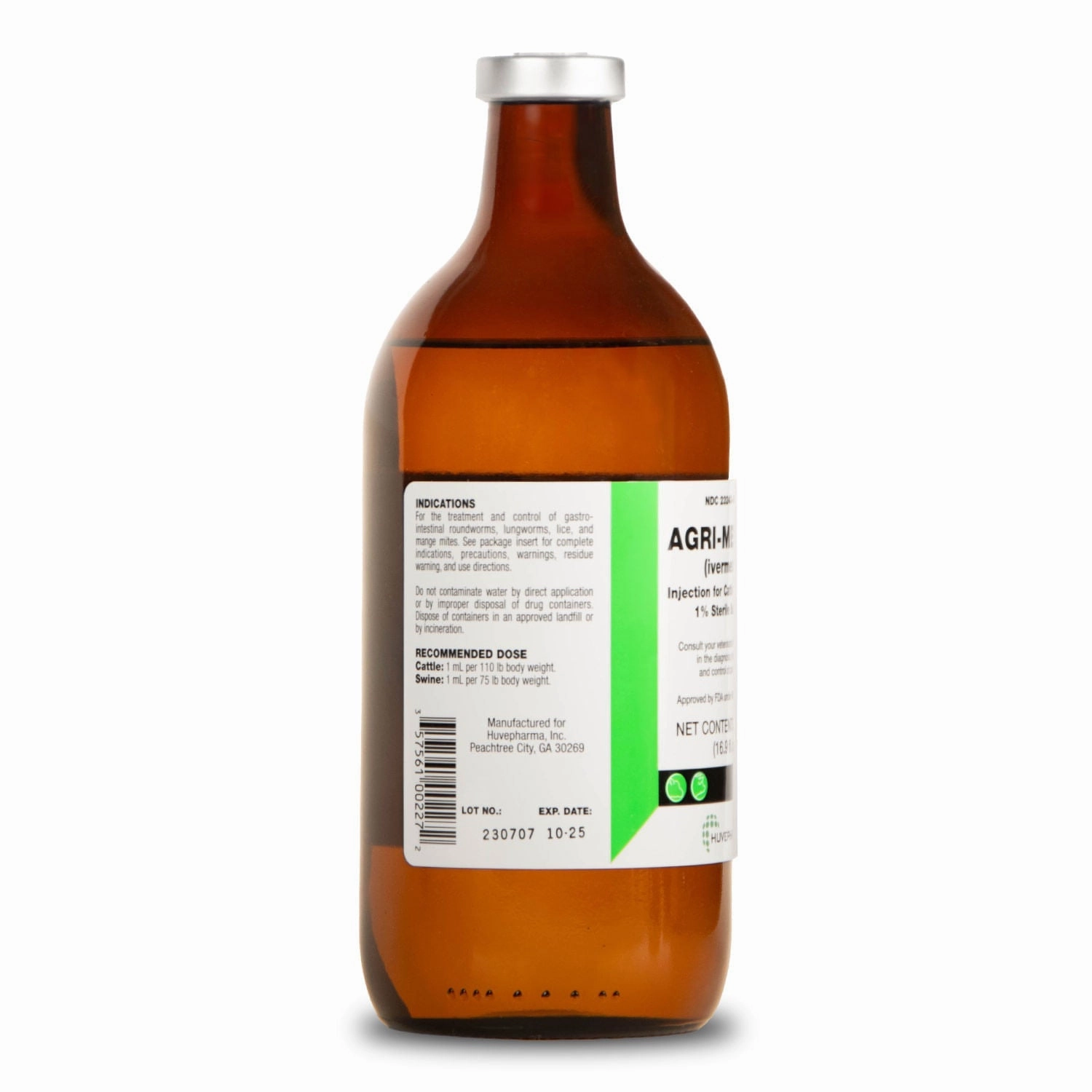 Injectable Ivermectin Cattle & Swine Dewormer