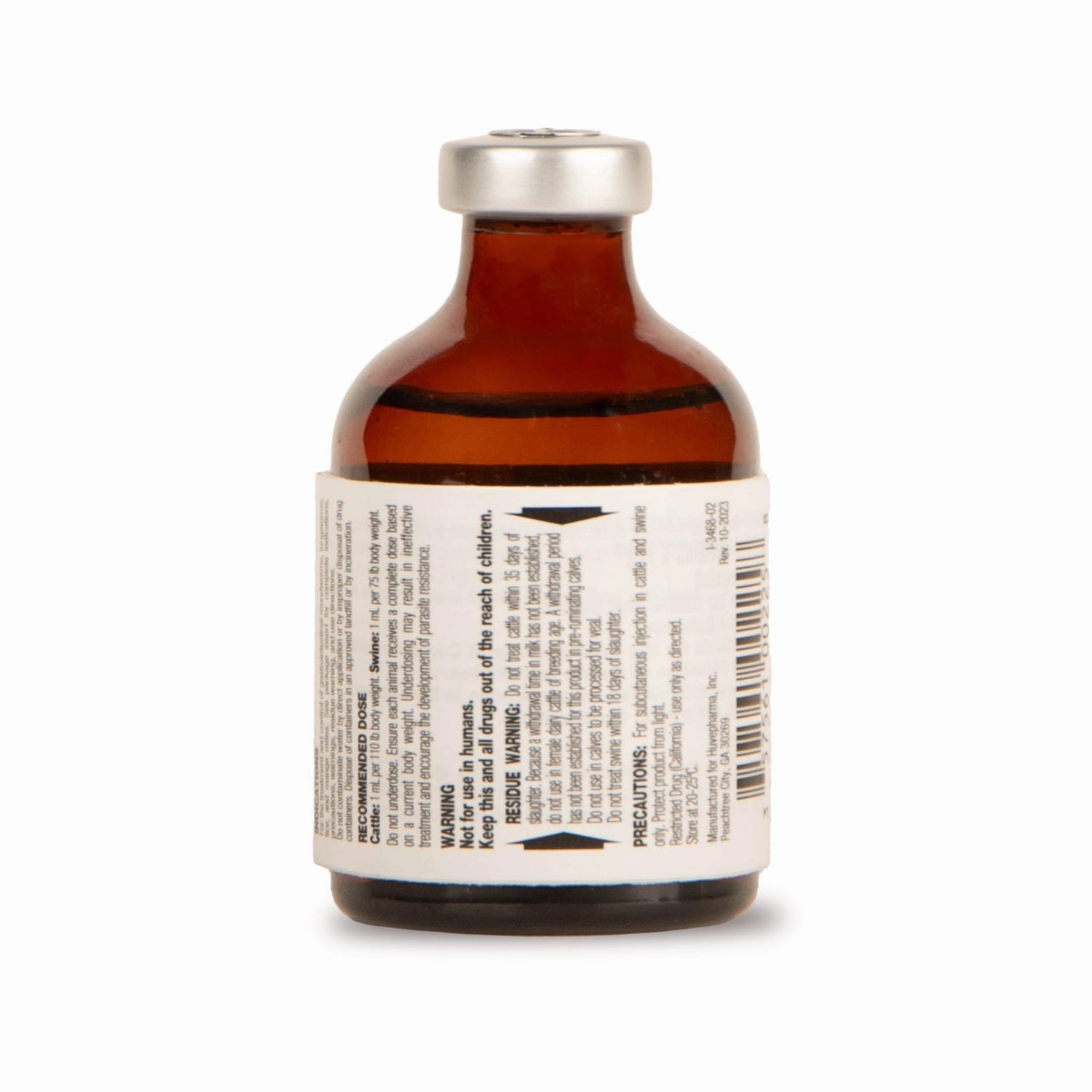 Injectable Ivermectin Cattle & Swine Dewormer