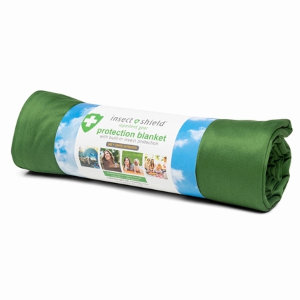 Insect Shield Flea & Tick Protection Blanket For Cats & Dogs (Green)