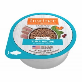 Instinct Minced Real Tuna Recipe Grain-Free Cup Wet Cat Food 3.5oz