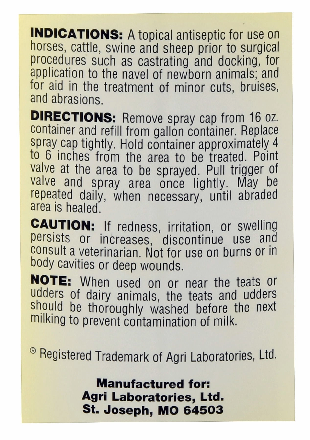 Iodine Wound Spray