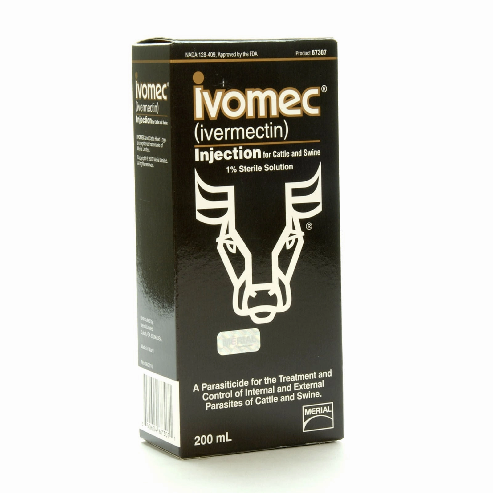 IVOMEC Injection (1%) Wormer for Cattle & Swine