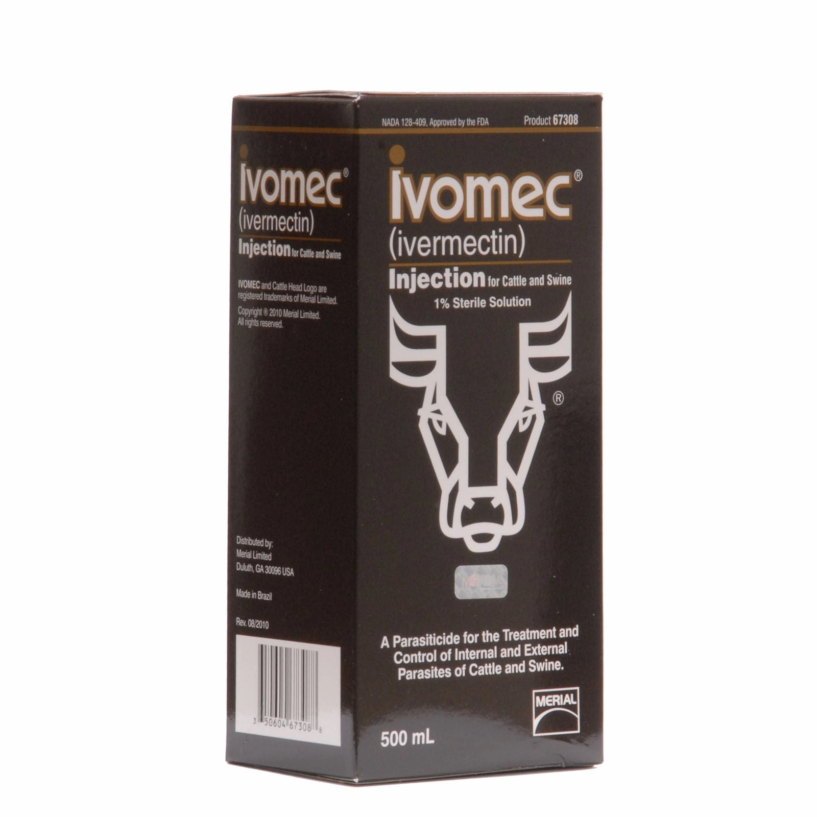 IVOMEC Injection (1%) Wormer for Cattle & Swine