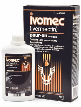 Ivomec Pour-On Cattle Wormer
