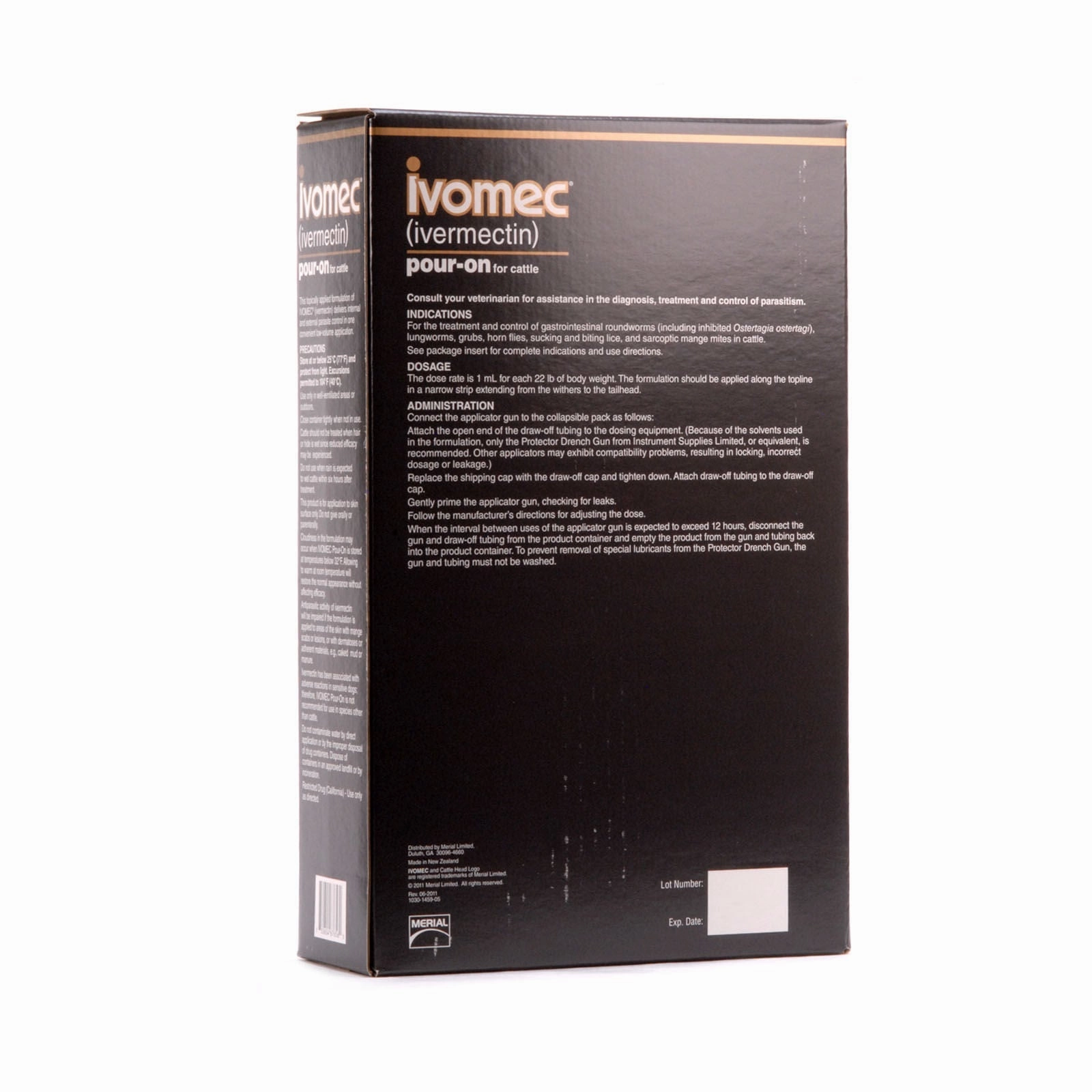 Ivomec Pour-On Cattle Wormer