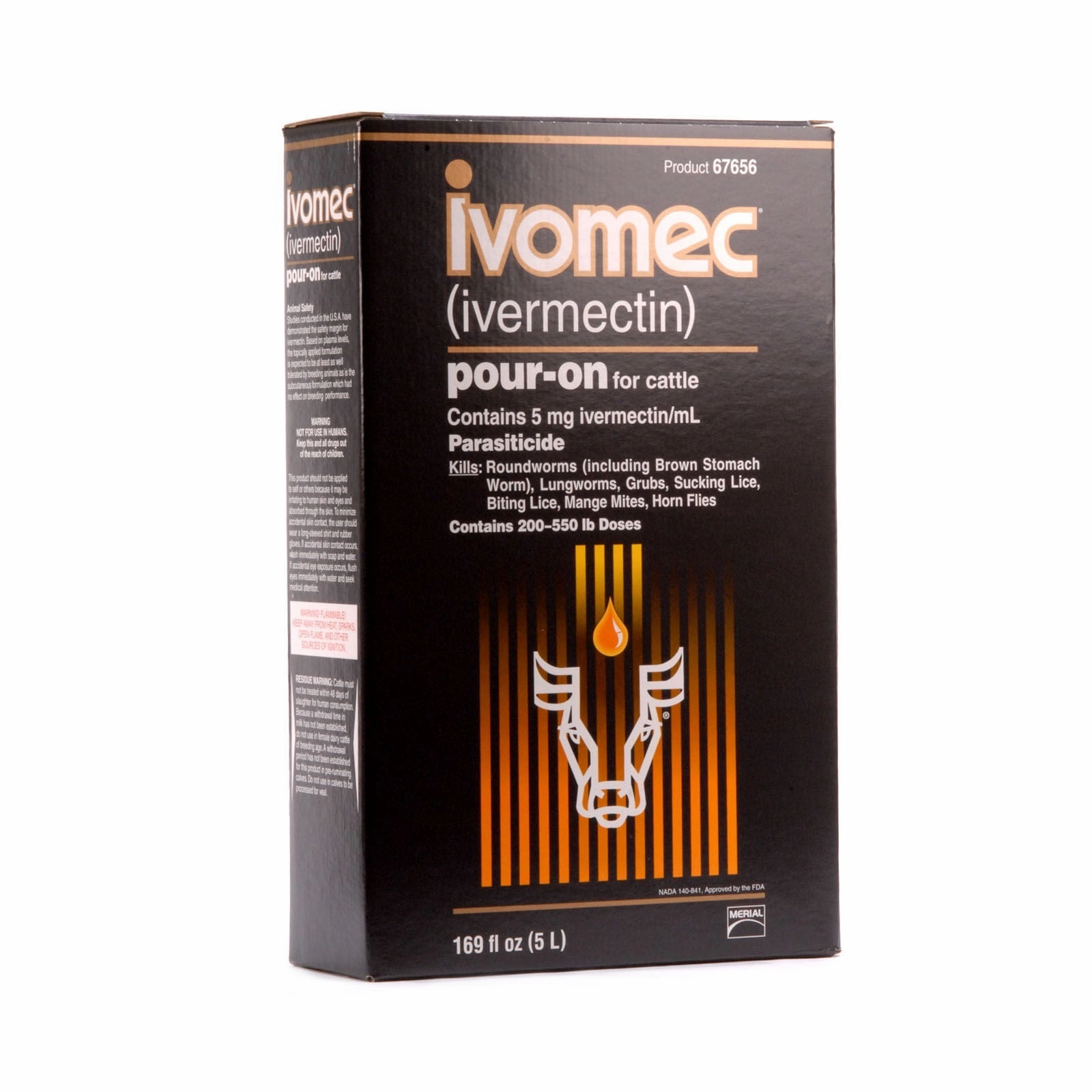 Ivomec Pour-On Cattle Wormer
