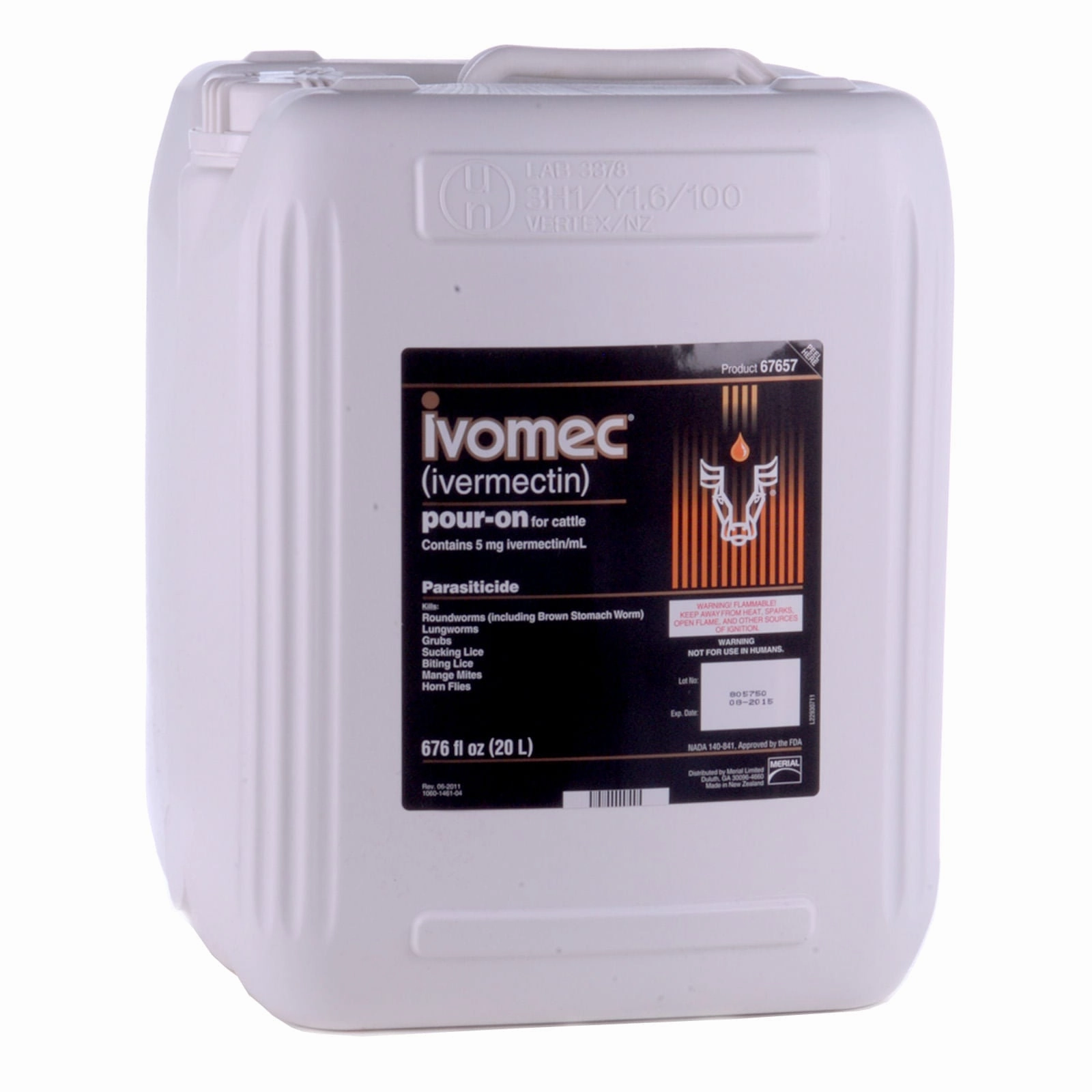 Ivomec Pour-On Cattle Wormer