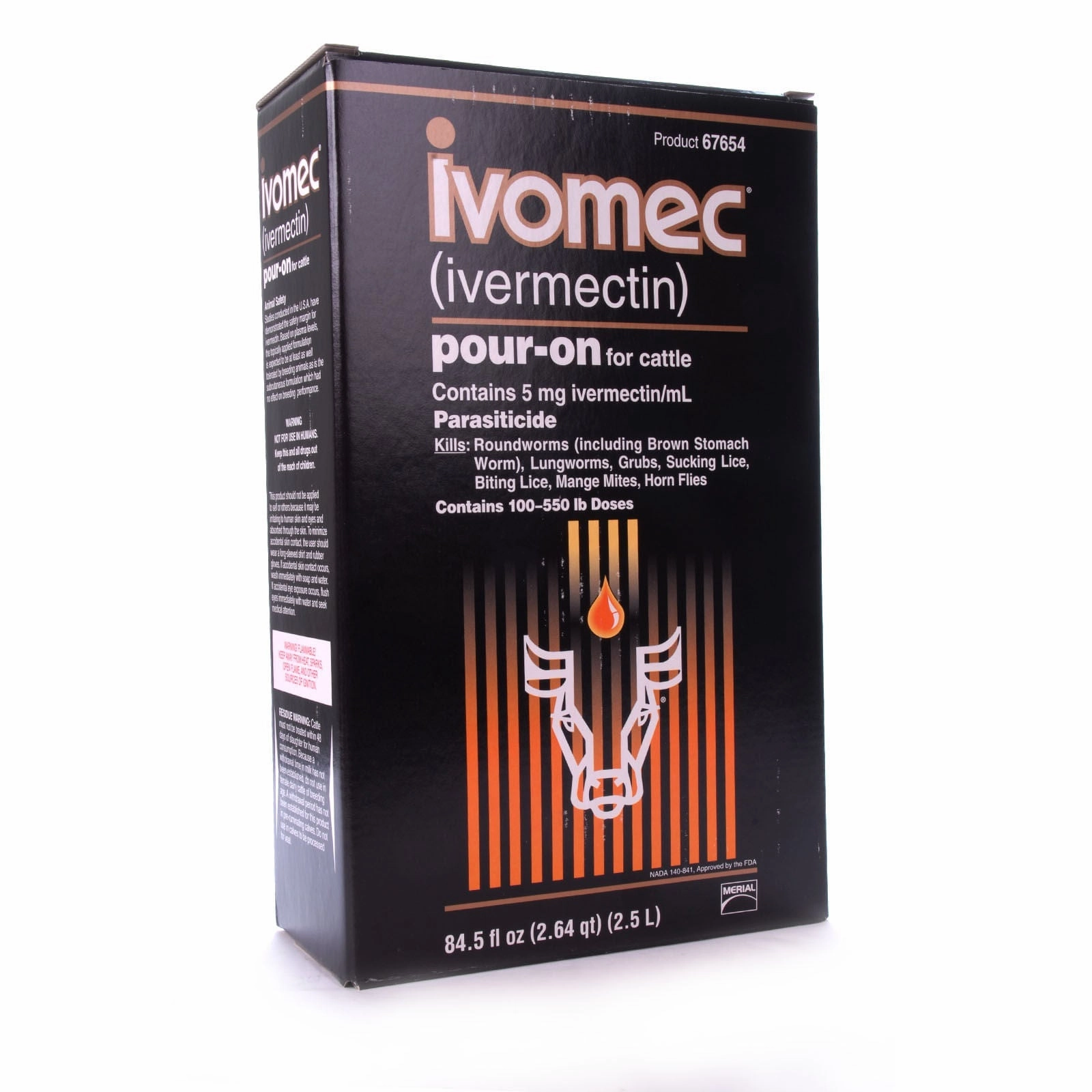 Ivomec Pour-On Cattle Wormer