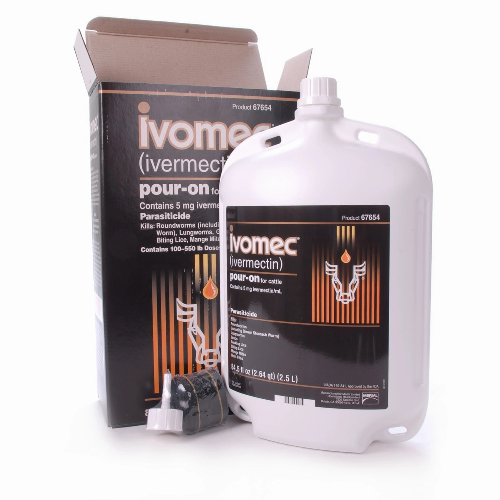 Ivomec Pour-On Cattle Wormer