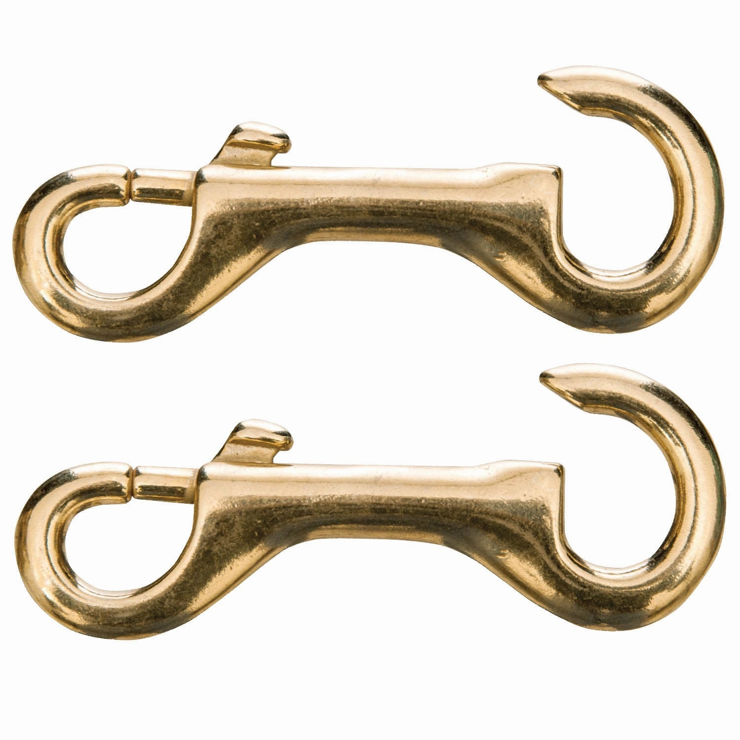 Jeffers 4" Open End Brass Snaps