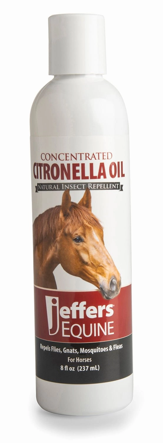 Jeffers Concentrated Citronella Oil Natural Insect Repellent, 8 oz