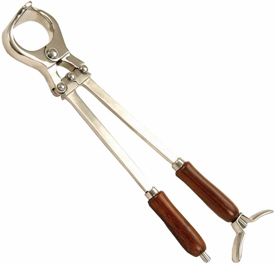 Jeffers Emasculatome Steel Castrator Tool, 9"