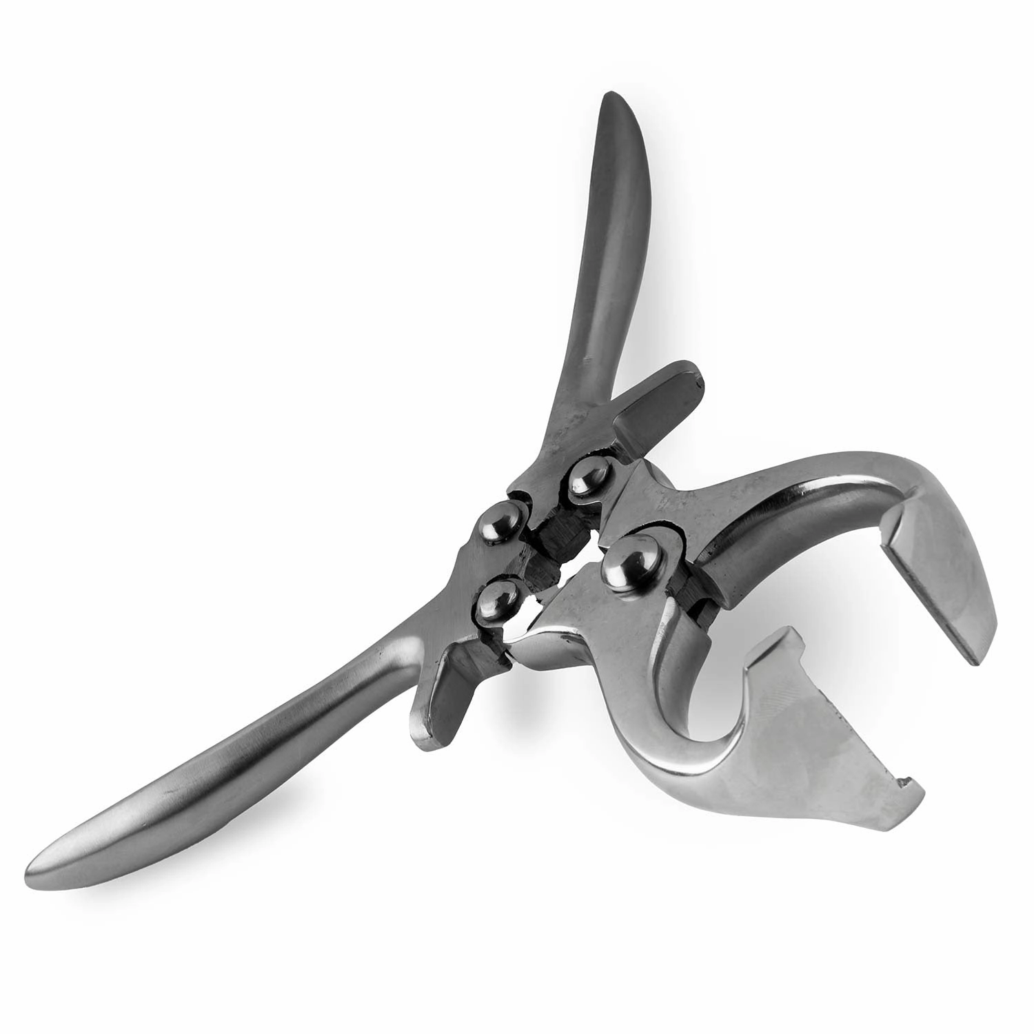 Jeffers Emasculatome Steel Castrator Tool, 9"