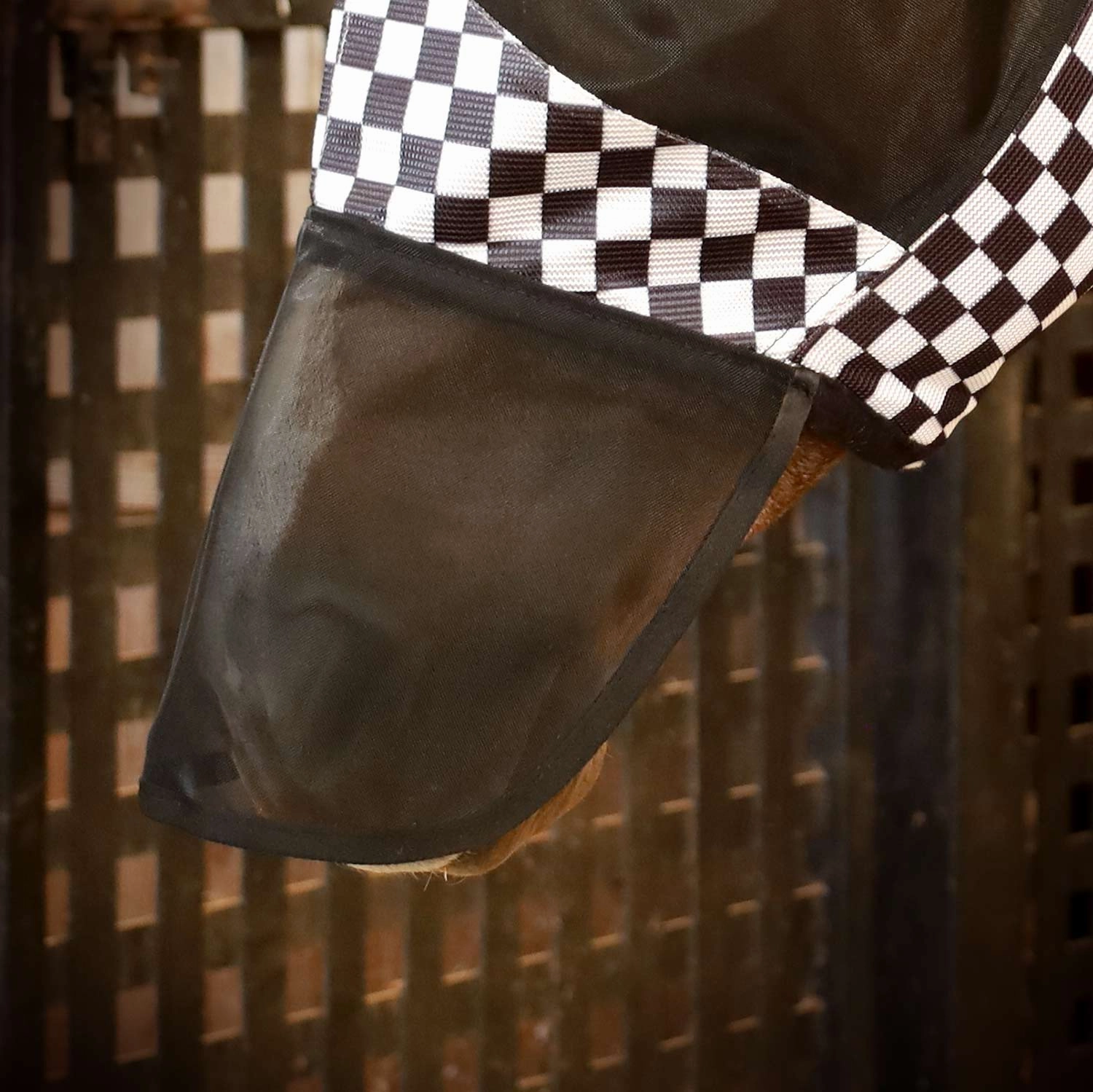 Jeffers Expression Deluxe Mesh Fly Mask with Ears and Nose