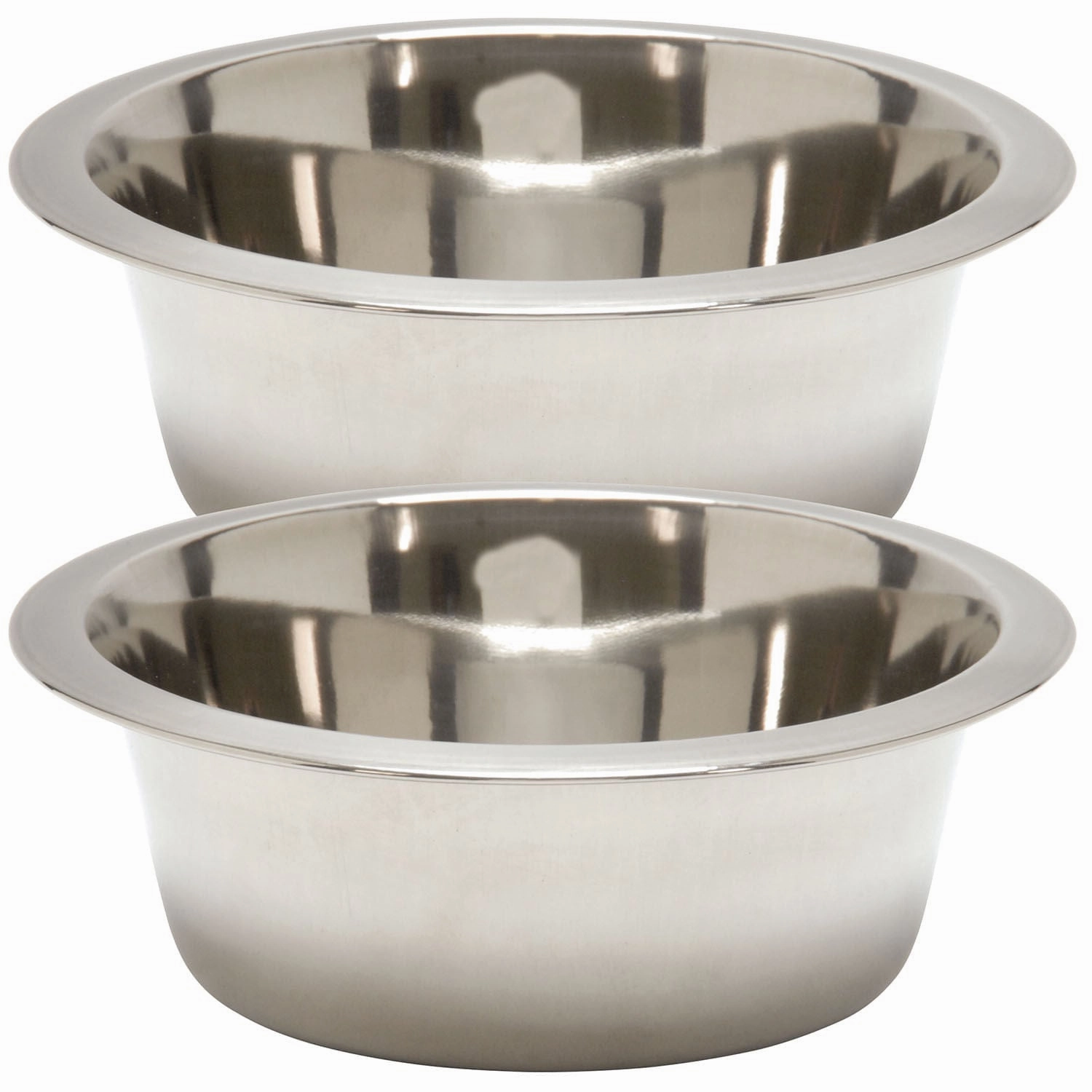 Jeffers Heavy Duty Stainless Steel Food & Water Bowls for Pets