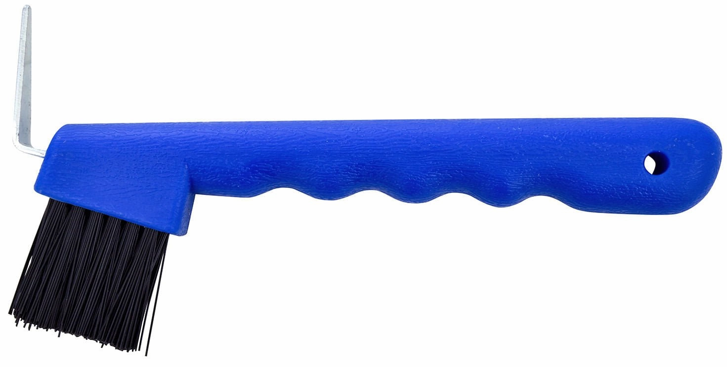 Jeffers Horse Hoof Pick & Brush Combination Tool