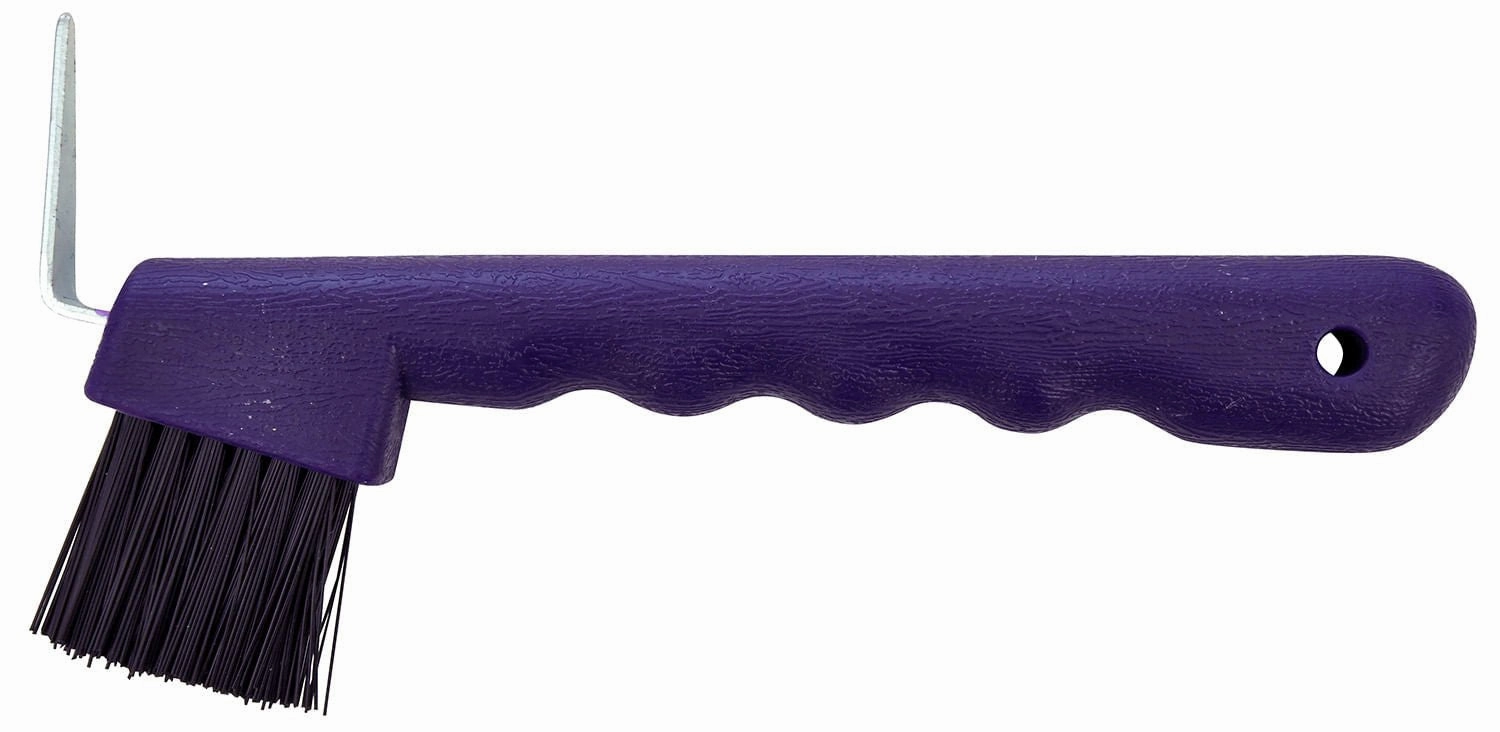 Jeffers Horse Hoof Pick & Brush Combination Tool