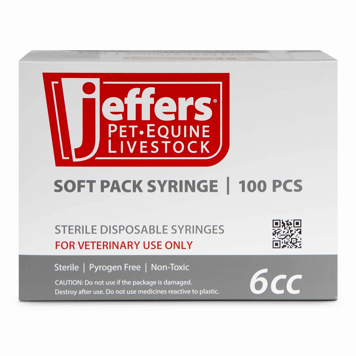 Jeffers Luer Lock Syringes, Boxes