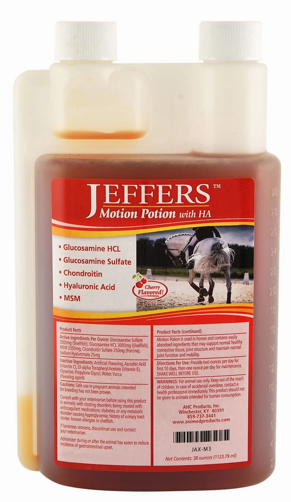 Jeffers Motion Potion Equine Joint Supplement Liquid with HA