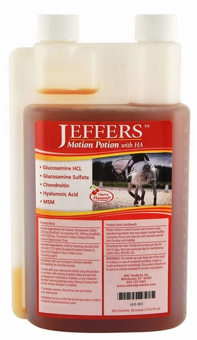Jeffers Motion Potion Equine Joint Supplement Liquid with HA