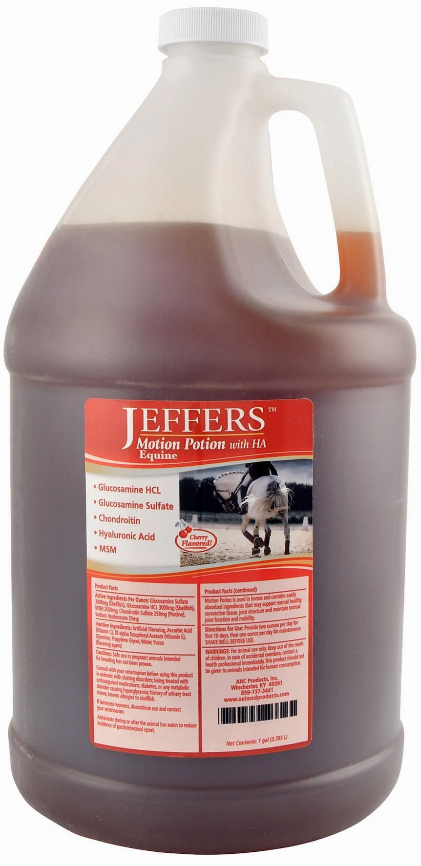 Jeffers Motion Potion Equine Joint Supplement Liquid with HA