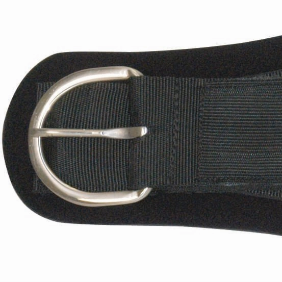 Jeffers Neoprene Roping Cinch for Horses, Black