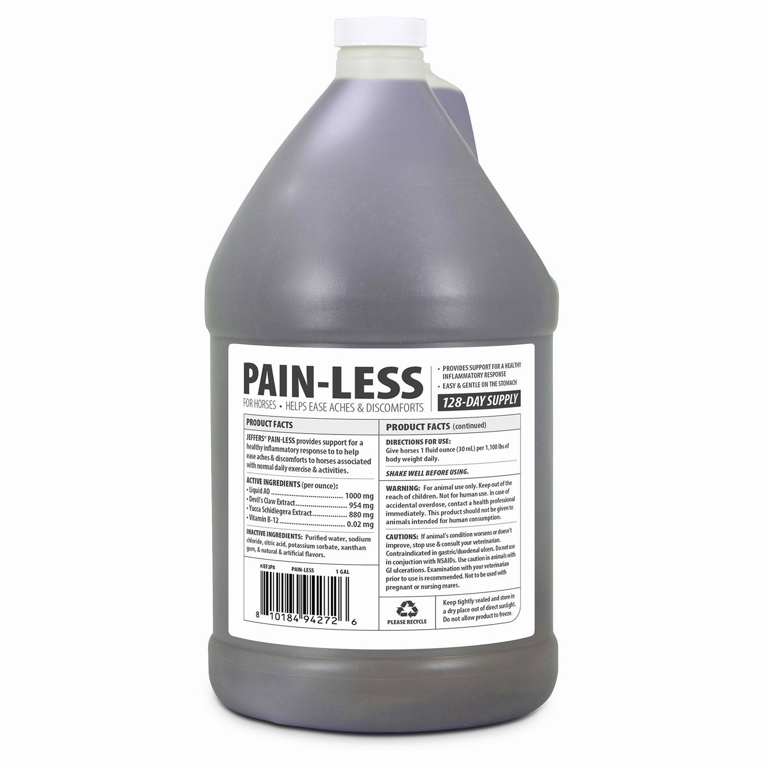 Jeffers Pain-Less Inflammation Supplement for Horses