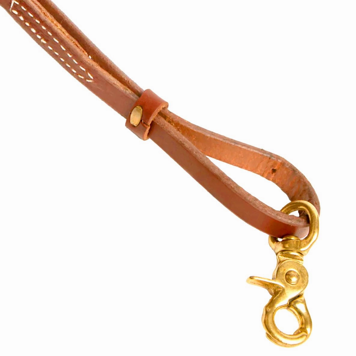 Jeffers Poplar Head Premium Oiled Harness Leather Adjustable Roping Rein