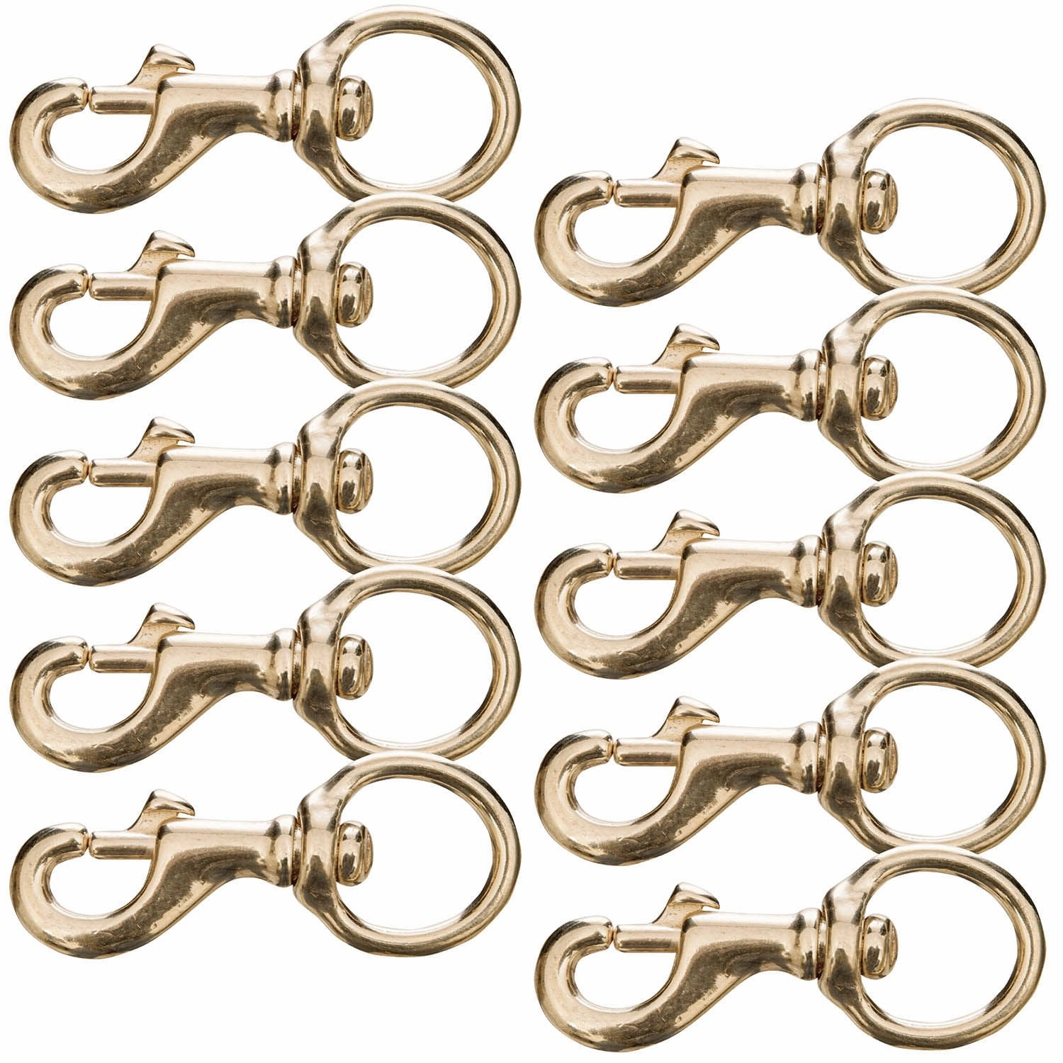 Jeffers Round Eye Bolt Snaps