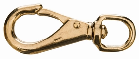 Jeffers Solid Brass Quick Snap, 3/4" x 4-3/8"L
