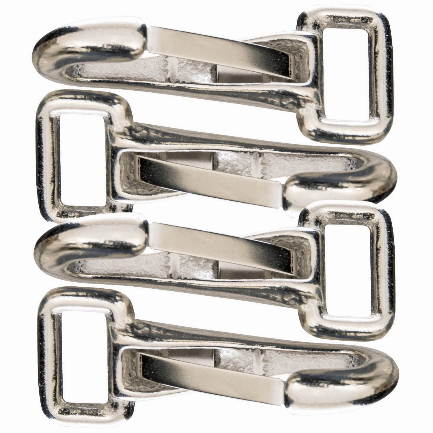 Jeffers Spring Snap with Square Eye, 1" x 3-1/4"