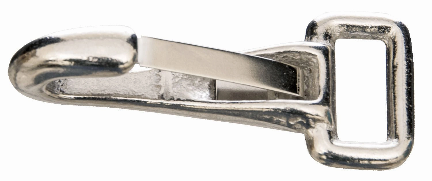 Jeffers Spring Snap with Square Eye, 1" x 3-1/4"