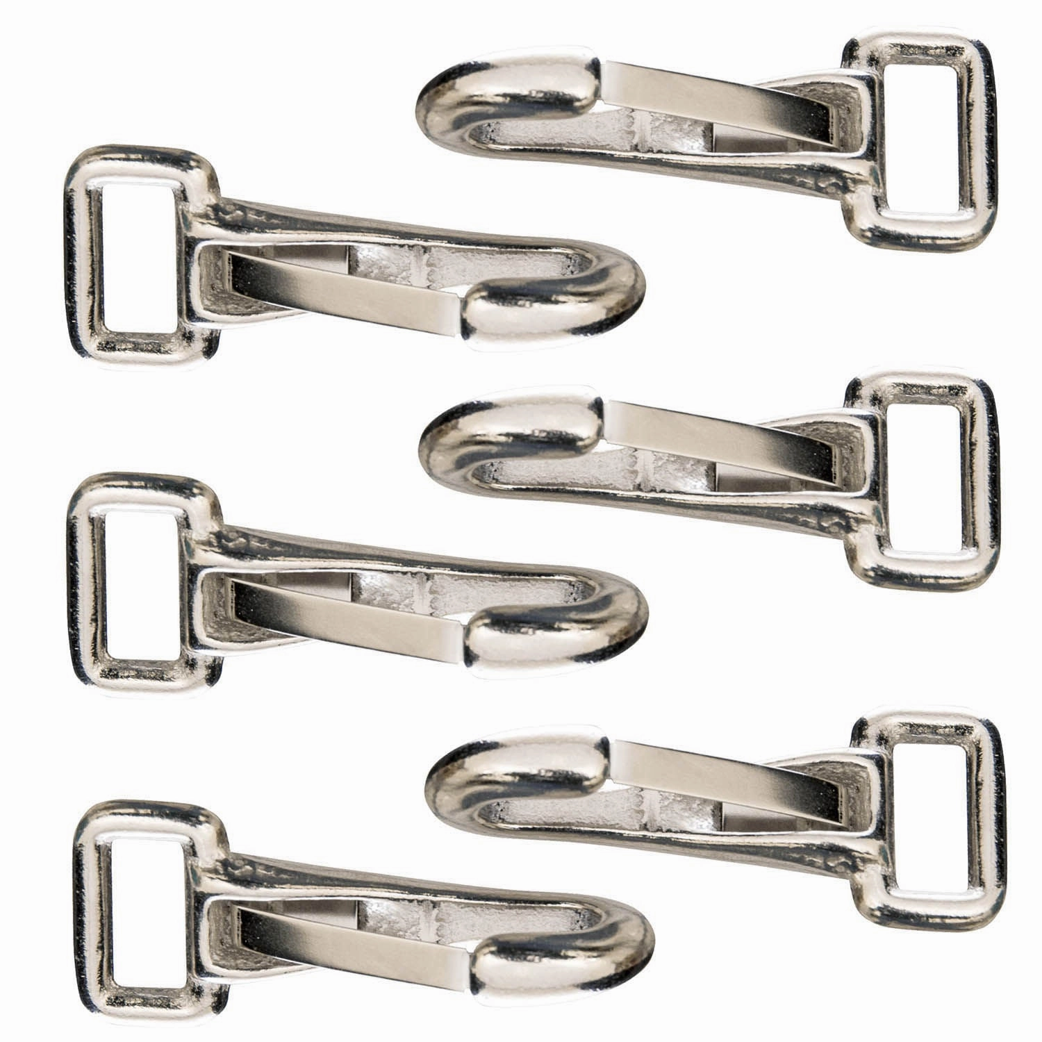 Jeffers Spring Snap with Square Eye, 1" x 3-1/4"