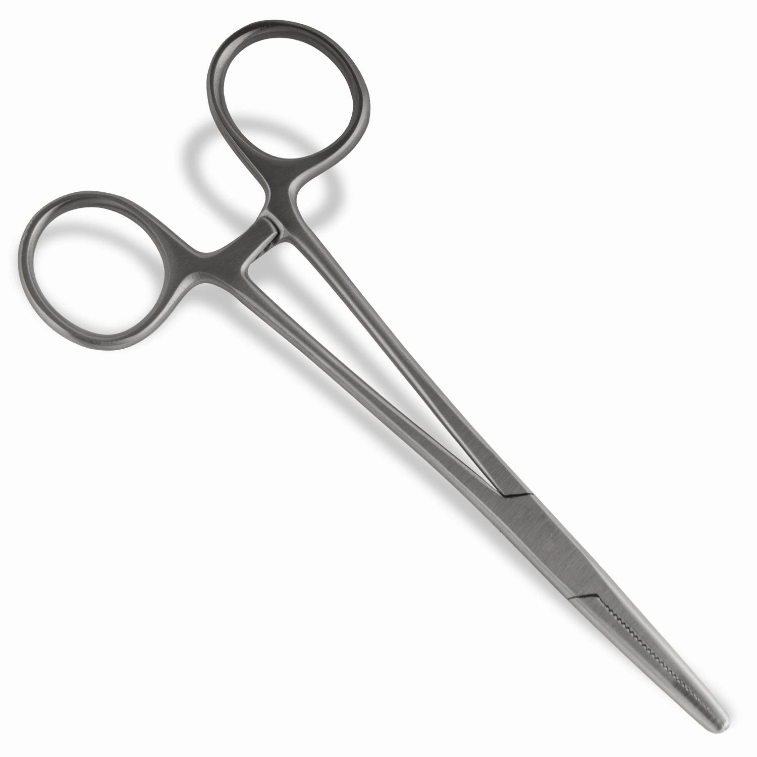 Jeffers Stainless Steel Artery Forceps/Needle Holder with Locking Mechanism, Curved or Straight Tip