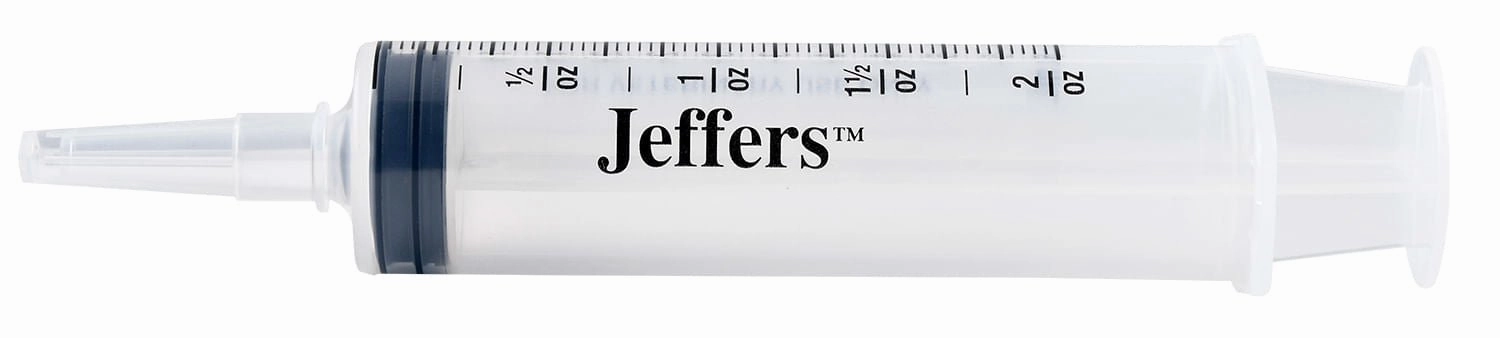 Jeffers Syringe with Catheter Tip