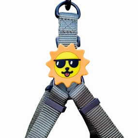 Jiby Dog Crew Silicone Dog Badge Charm - Suns Out