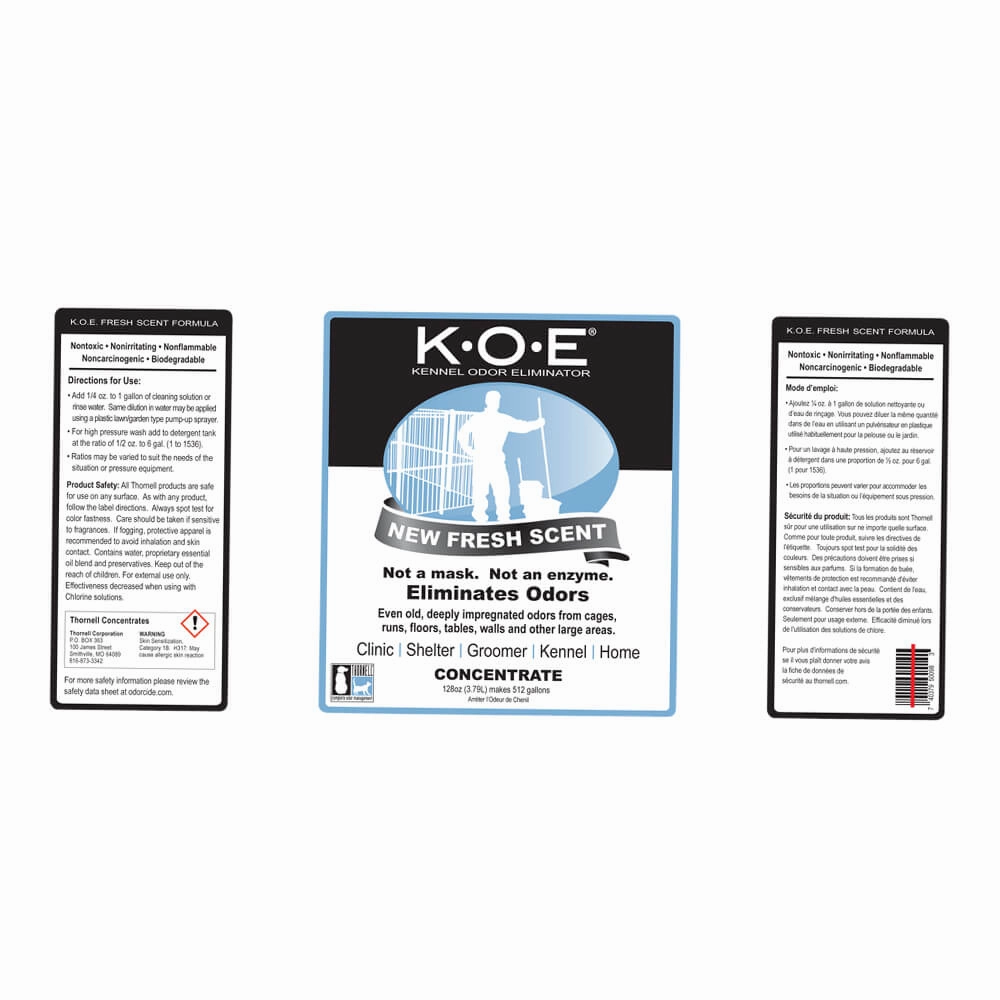 K.O.E. Kennel Odor Eliminator Concentrate